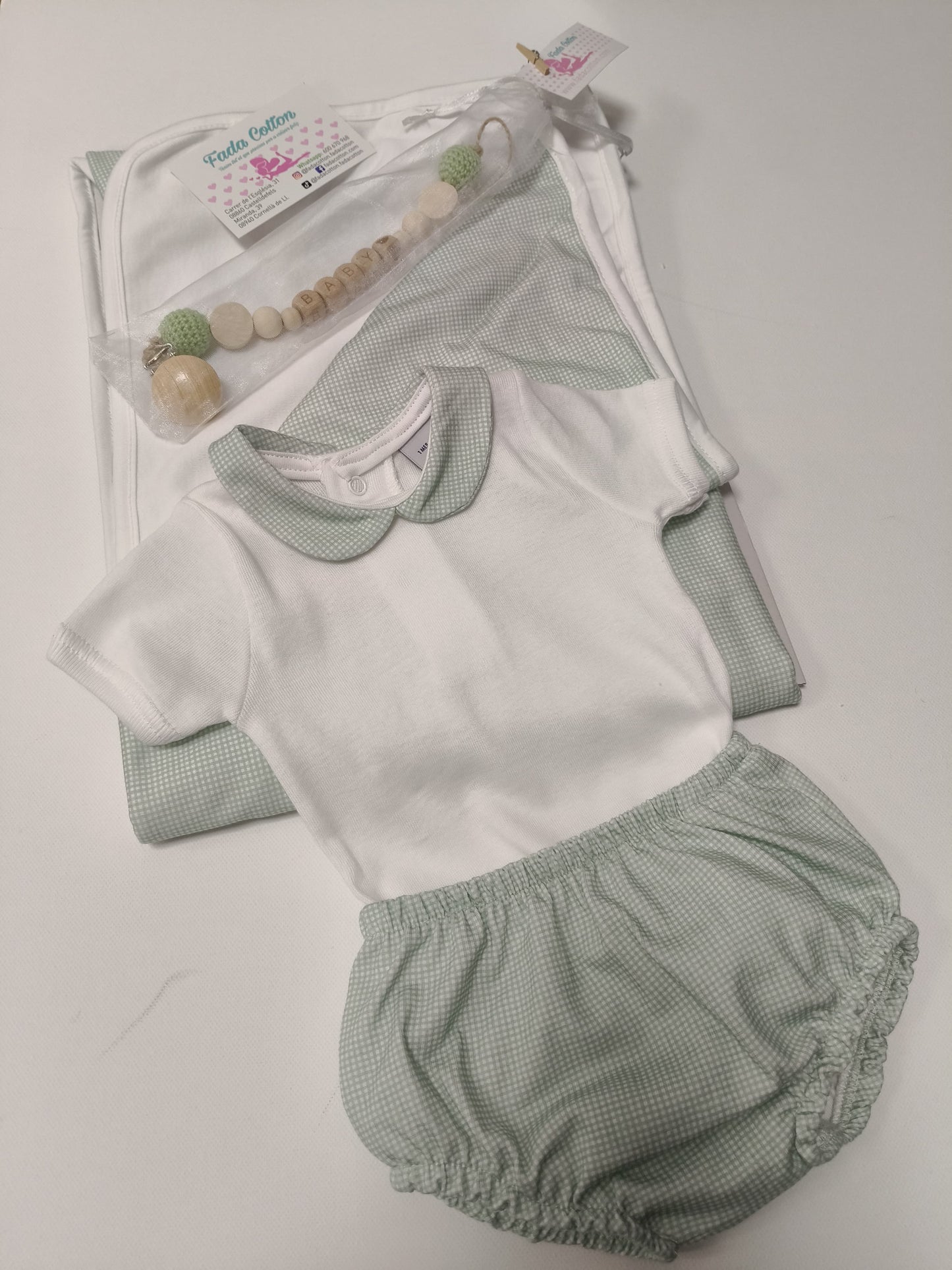 Body y ranita Vichi Menta