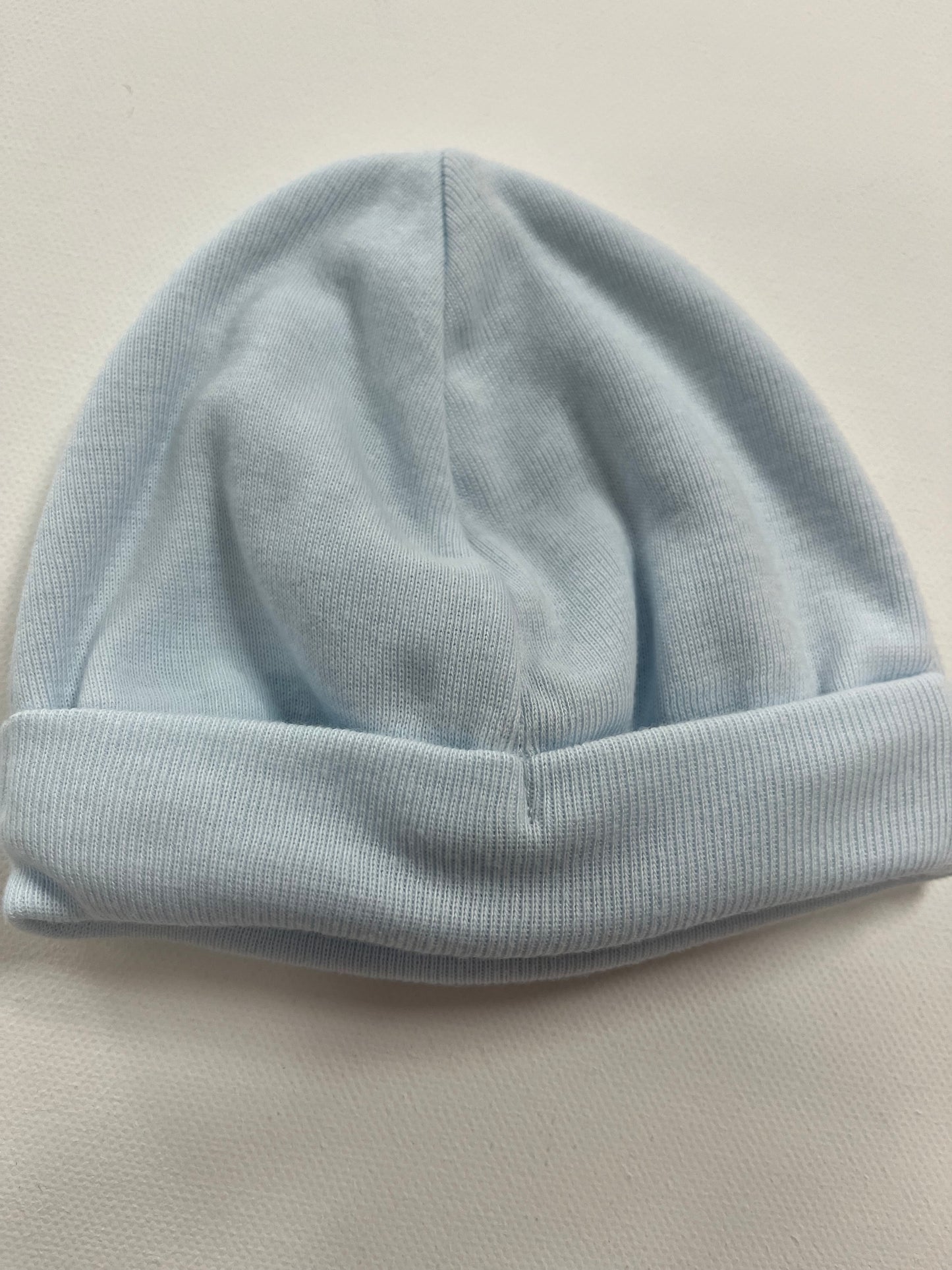 Gorro celeste liso
