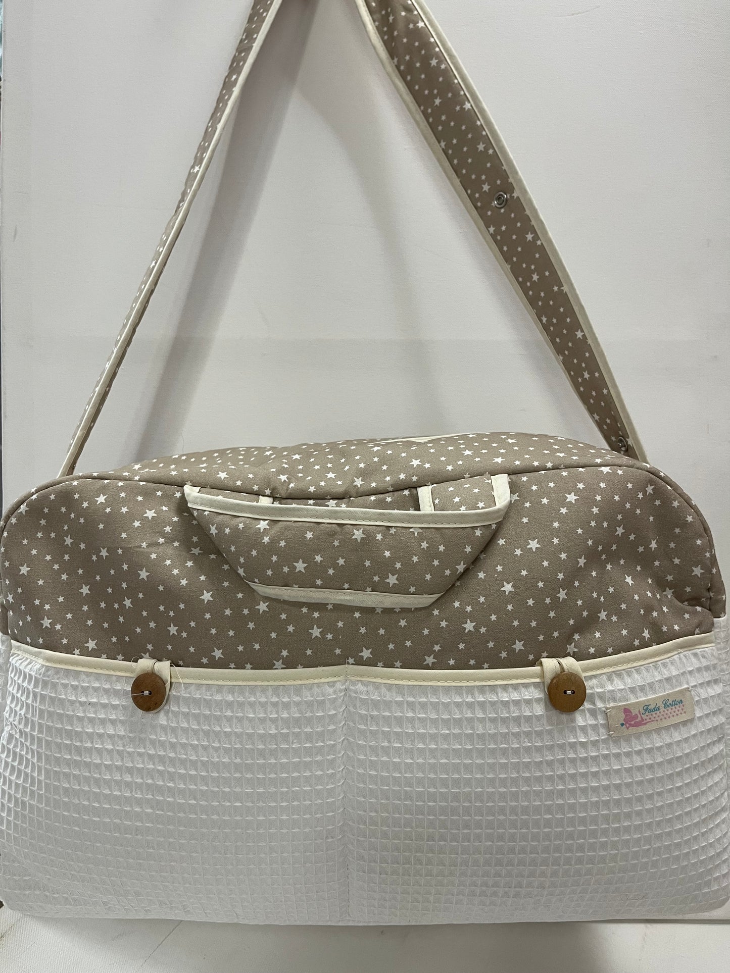 Bolso Hospital Estrellas Beig