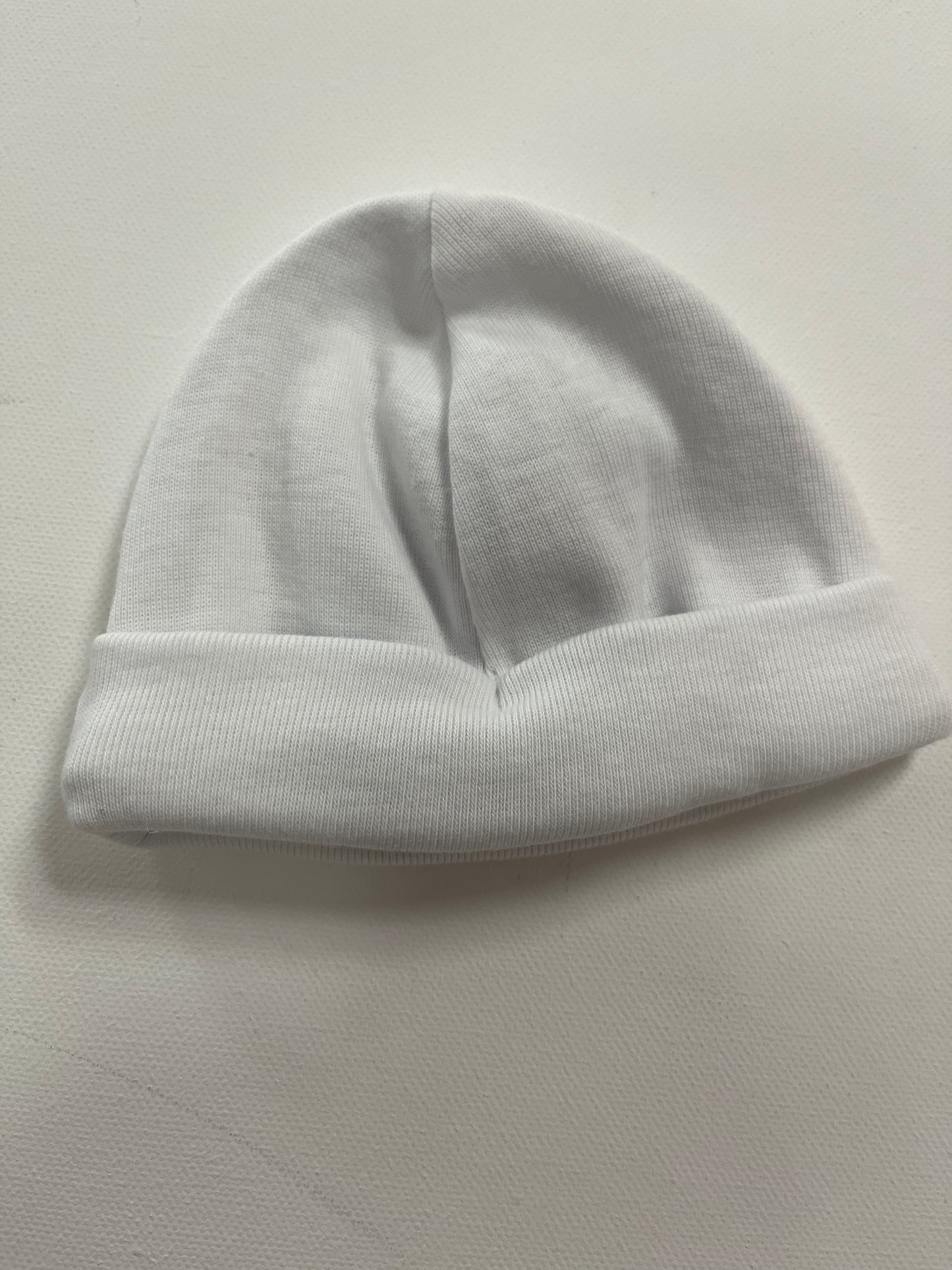Gorro blanco liso