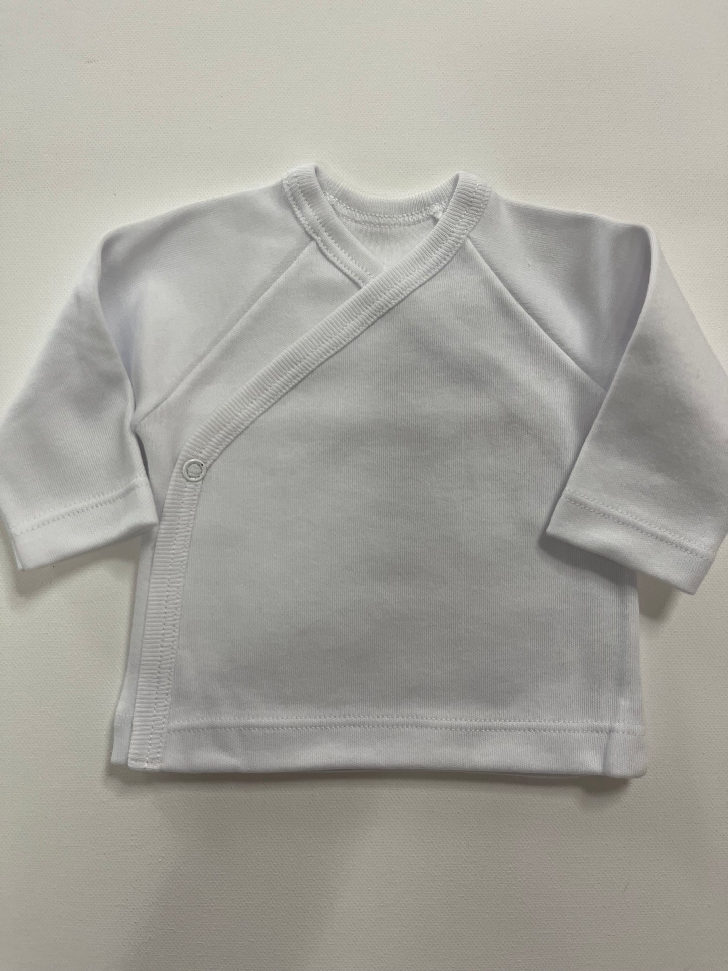 Camiseta Chambrita lisa blanca