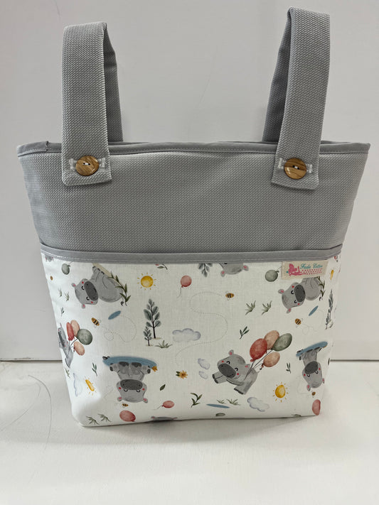 Bolso Carro Organizador Hipos Gris