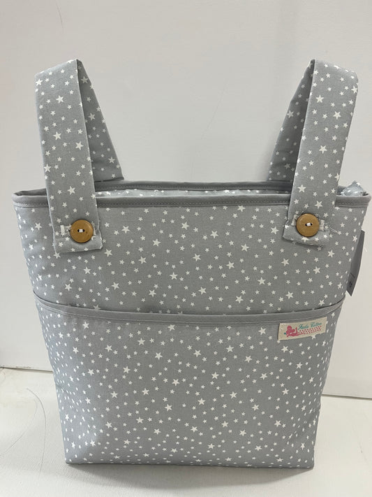 Bolso Carro Organizador Estrella Gris