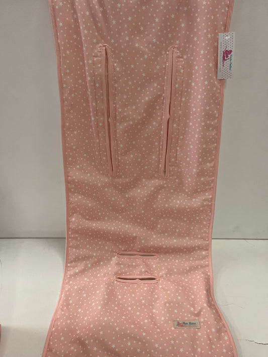 Colchoneta de Carro o Silla de Paseo Estrella Rosa