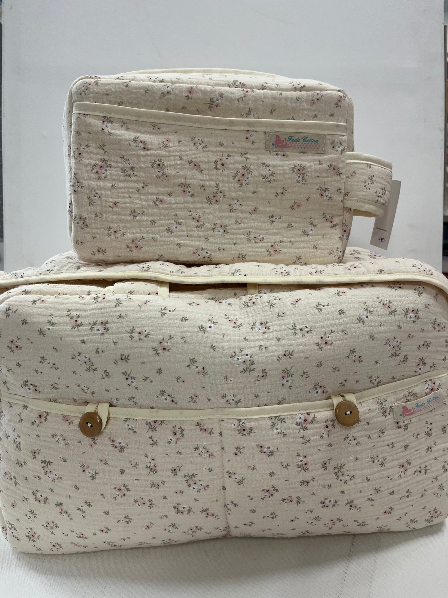 Bolso Hospital mas Neceser Mediano Bambula Floral
