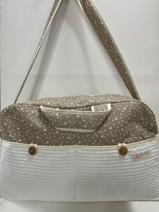 Bolso Hospital Estrellas Beig