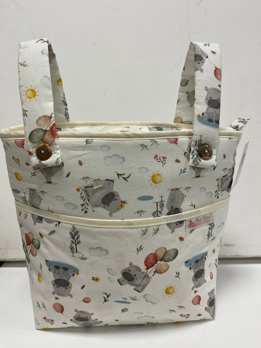 Bolso Carro Organizador Hipos Crudo