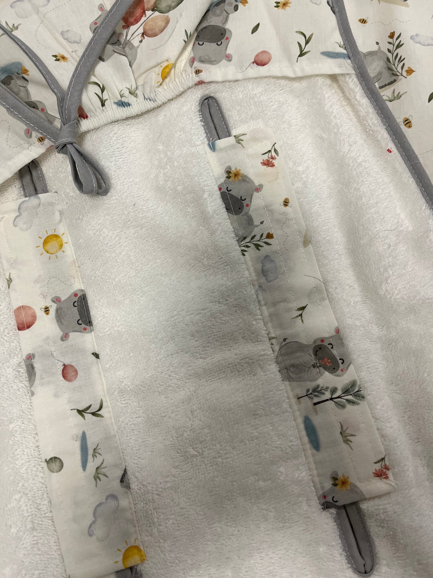 Colchoneta de Carro o Silla de paseo Hipos Gris
