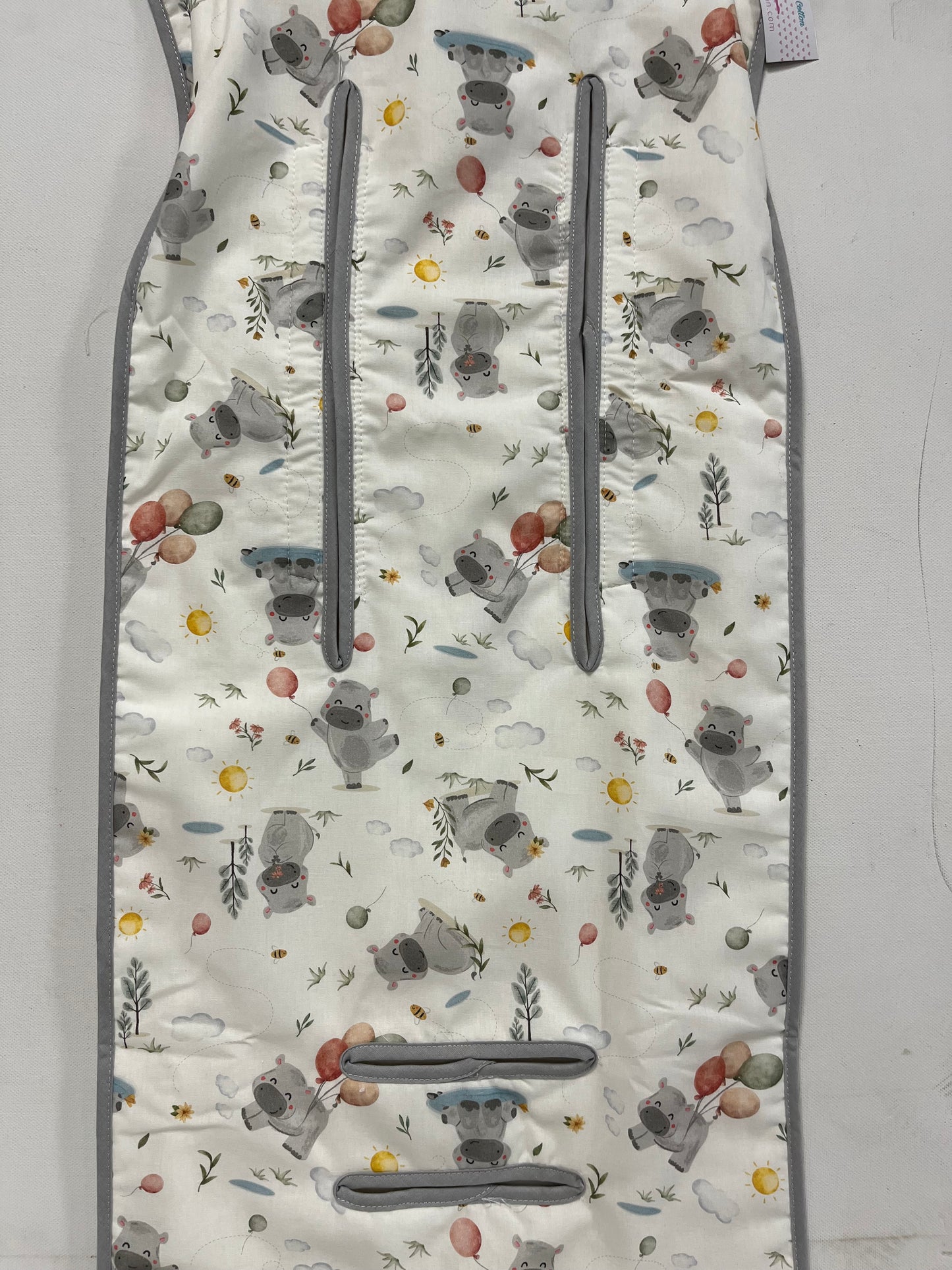 Colchoneta de Carro o Silla de paseo Hipos Gris