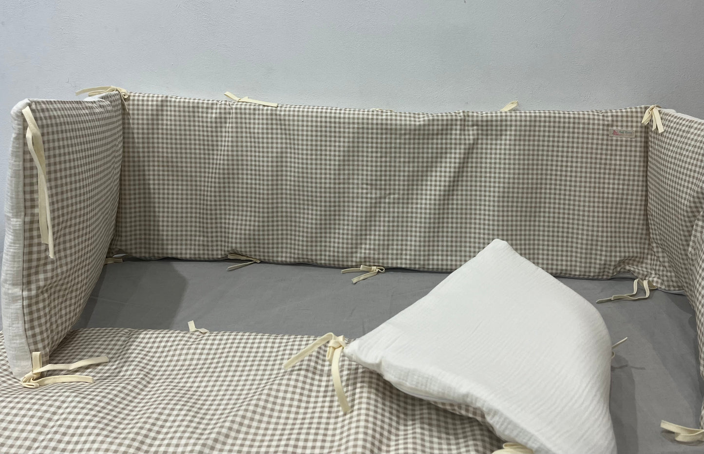 Protector Cuna Especial Colecho Medida de 60x120cm Vichi Beig