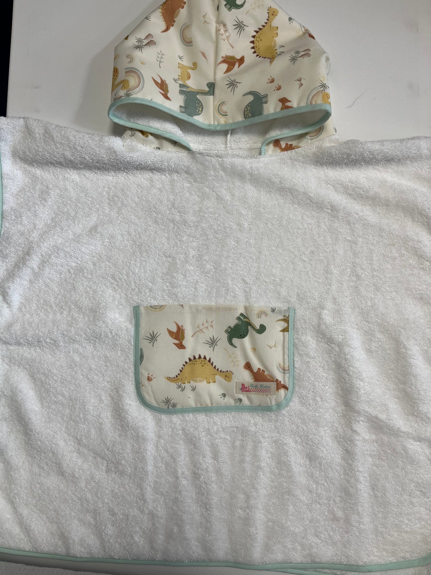 Poncho Mediano Dinosaurios